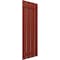 Ekena Millwork True Fit PVC Four Board Spaced Board-n-Batten Shutters, Pepper Red , 23W x 36H, PR TFP101SBF23X036MR - alternate 2